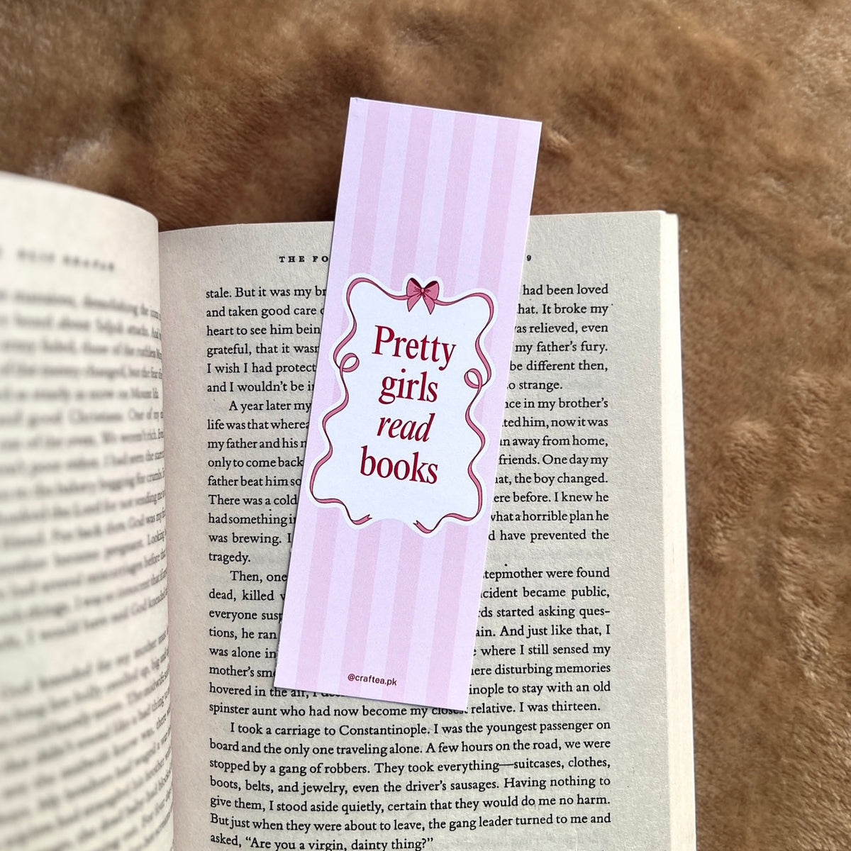 Pretty Girls Read Books Bookmark