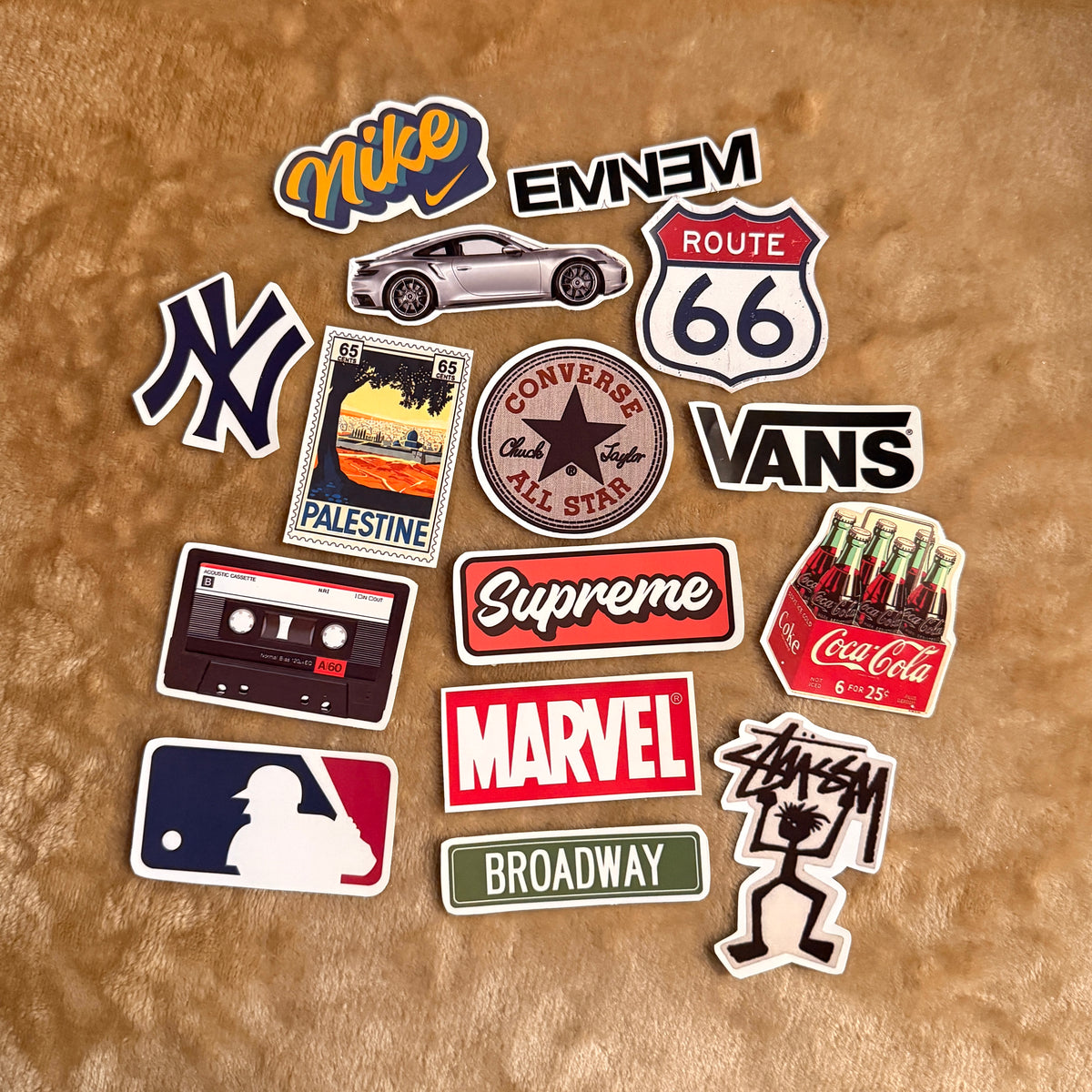 Retro Culture Sticker Set