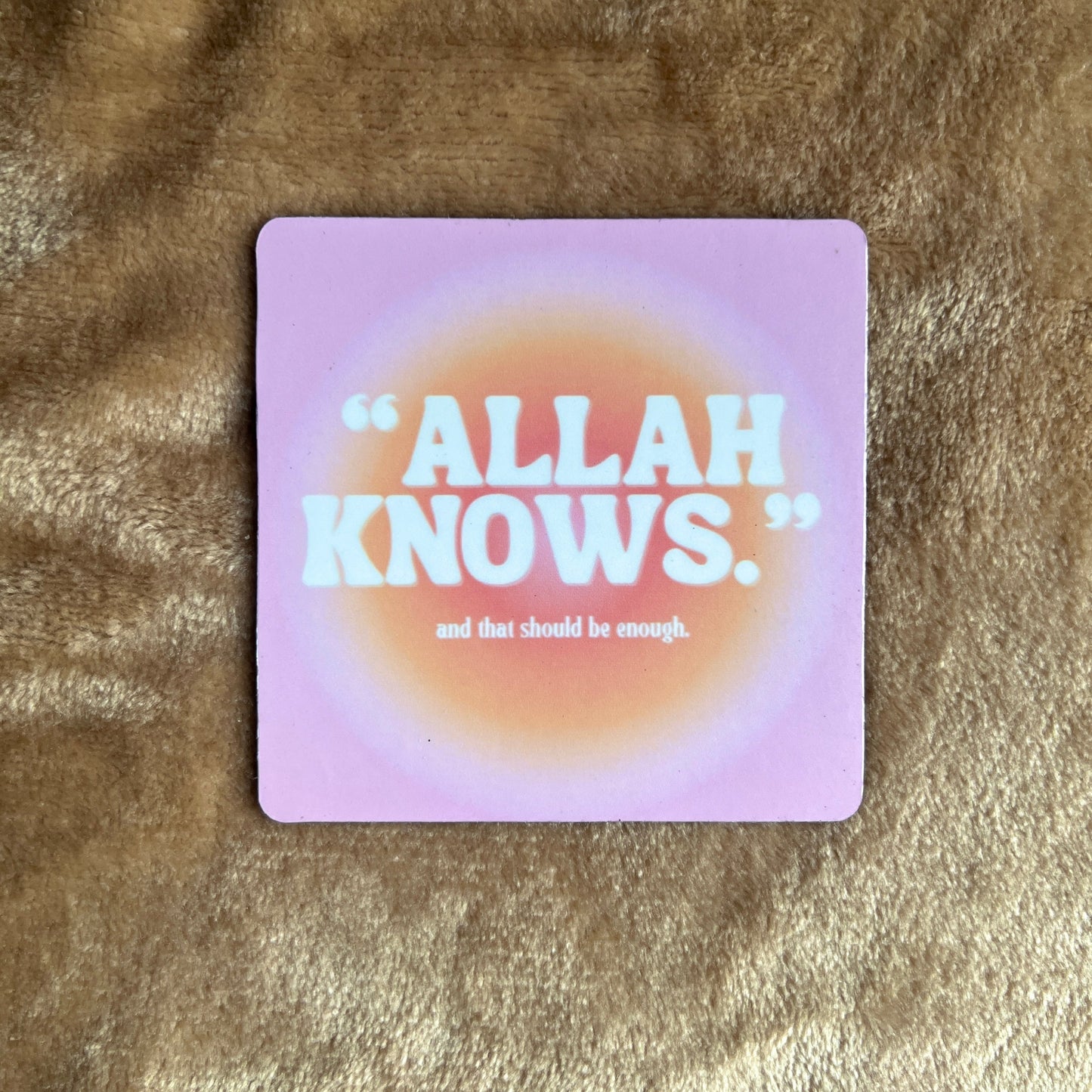 Allah Knows