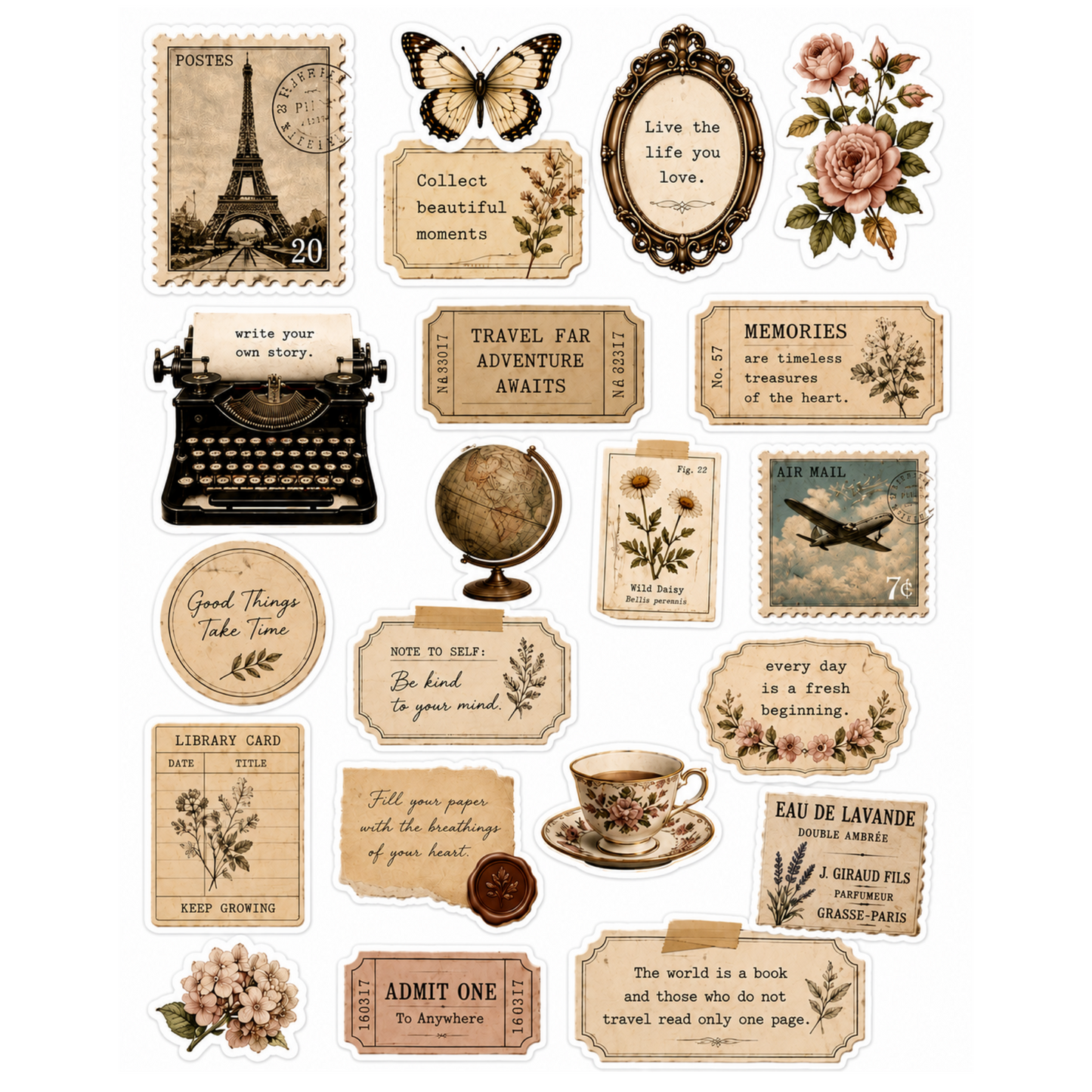 Vintage Voyage Sheet