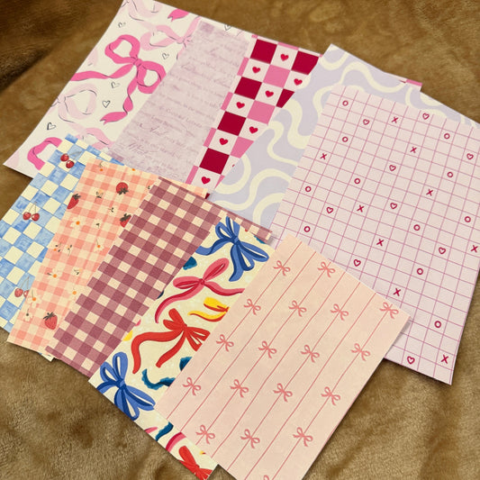 Pattern Paper - Pack of 10