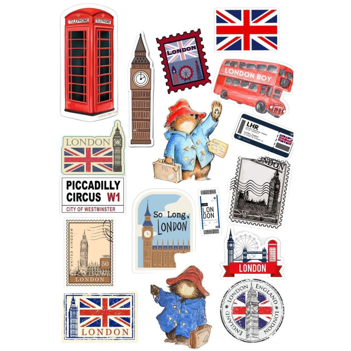 A Stroll Through London Sheet