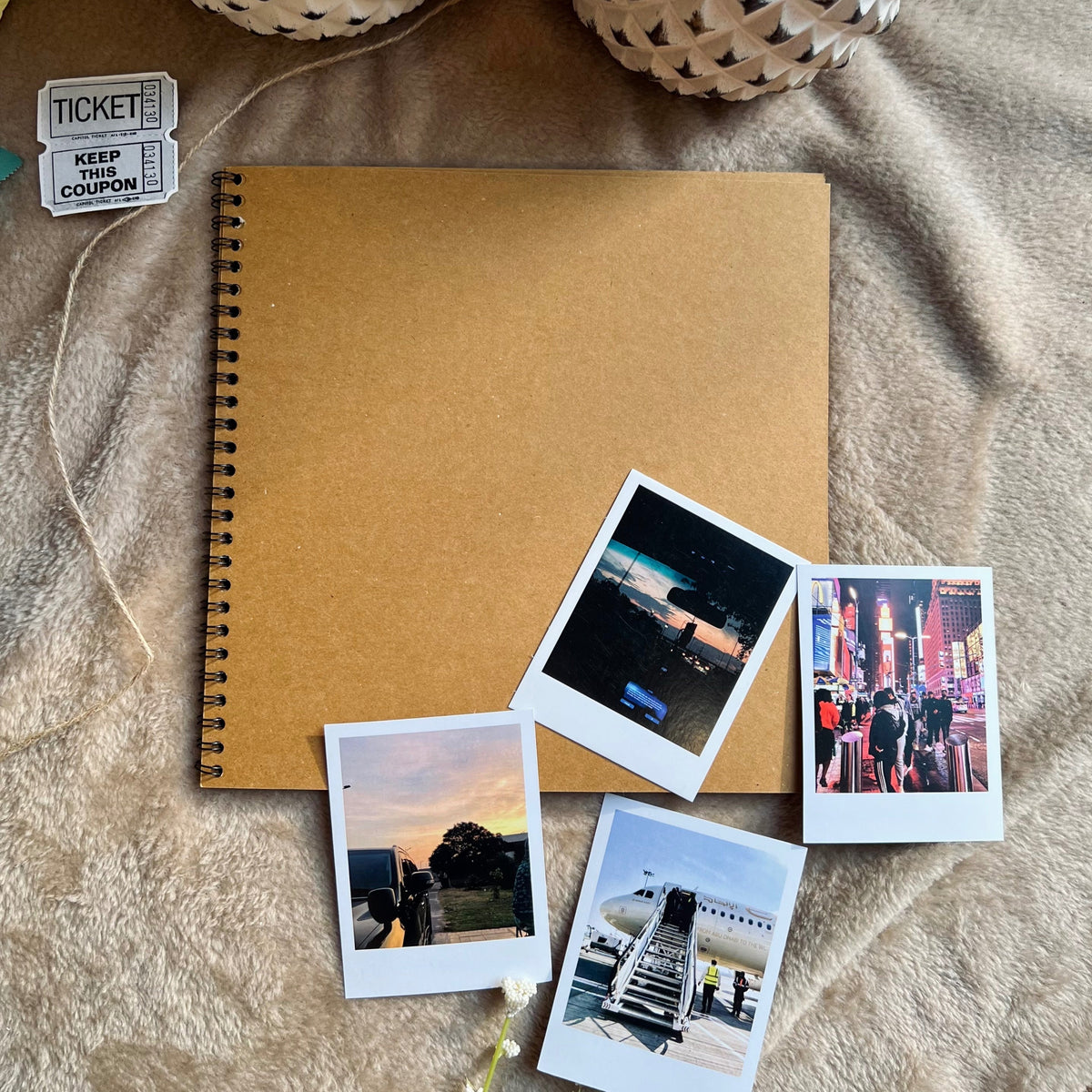 Brown Scrapbook