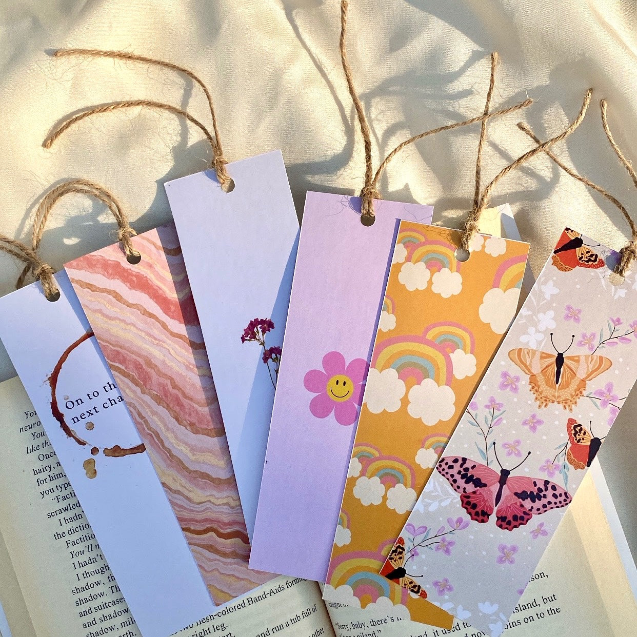 Set of 6 Bookmarks
