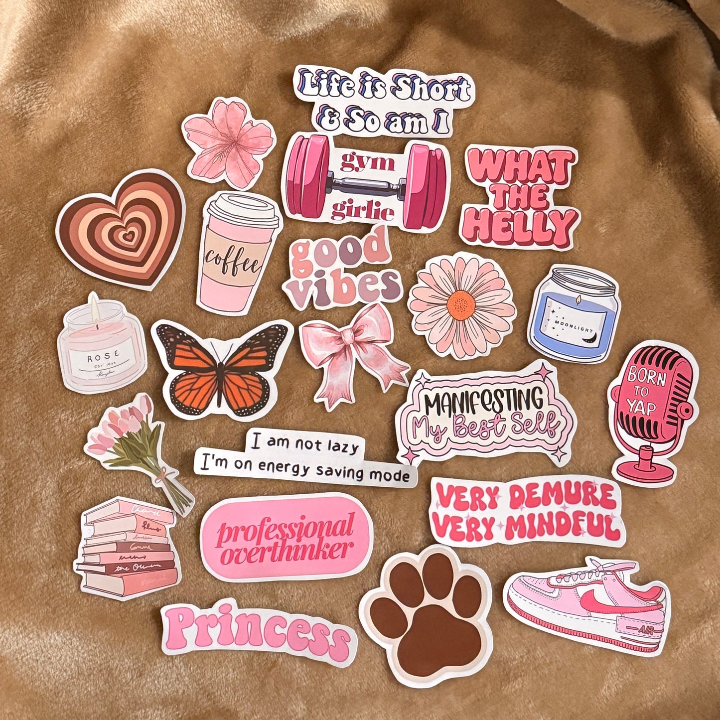 Princess Energy Sticker Set