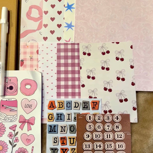 Pretty in Pink Journaling Kit