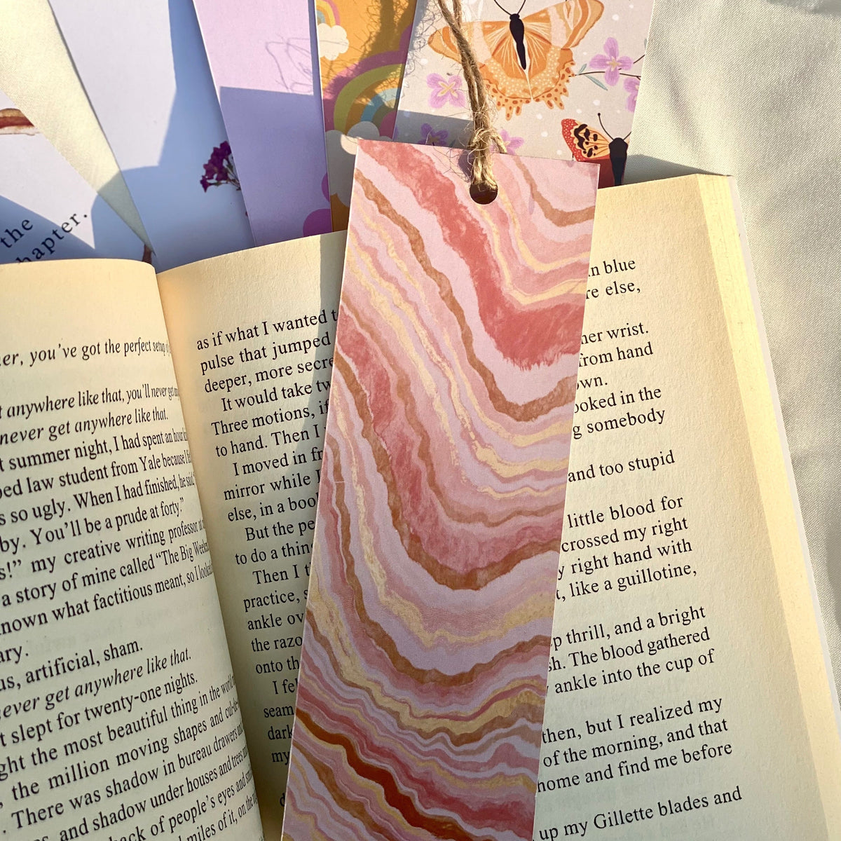 Marble Bookmark