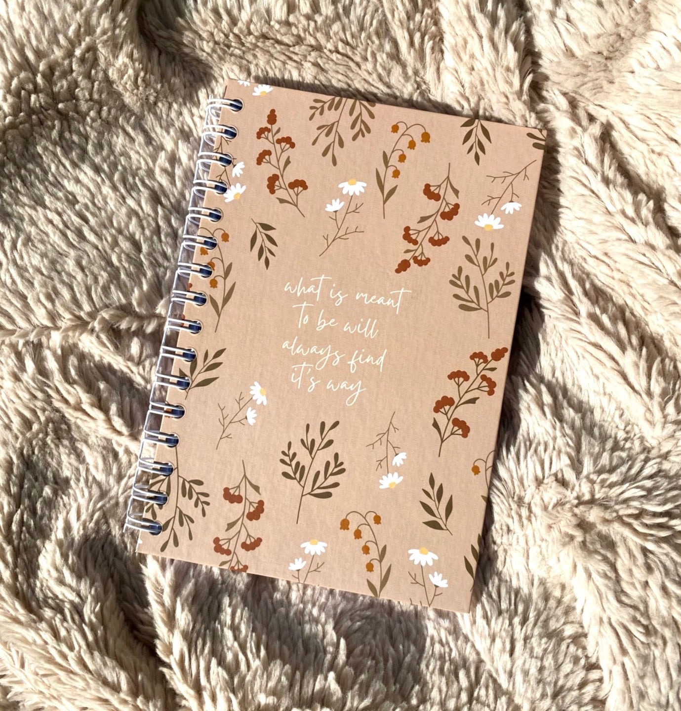 Meant to be Hardcover Notebook