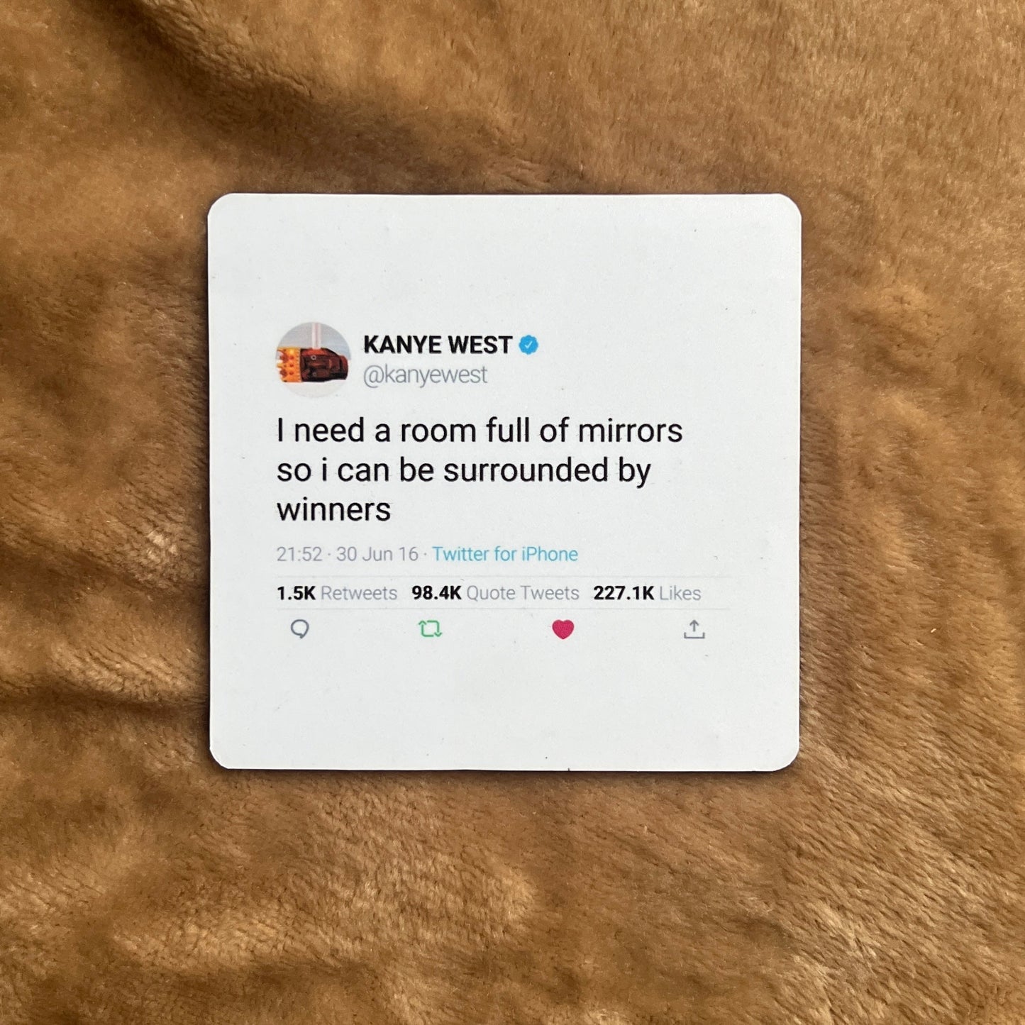 Kanye West's Iconic Tweet