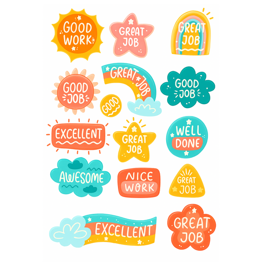 Words of Affirmations Sticker Set