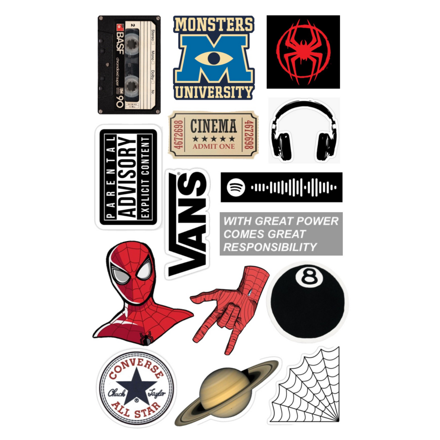 Nostalgia Club Sticker Set