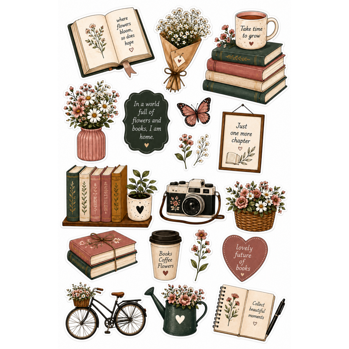 Floral Chapters Sheet