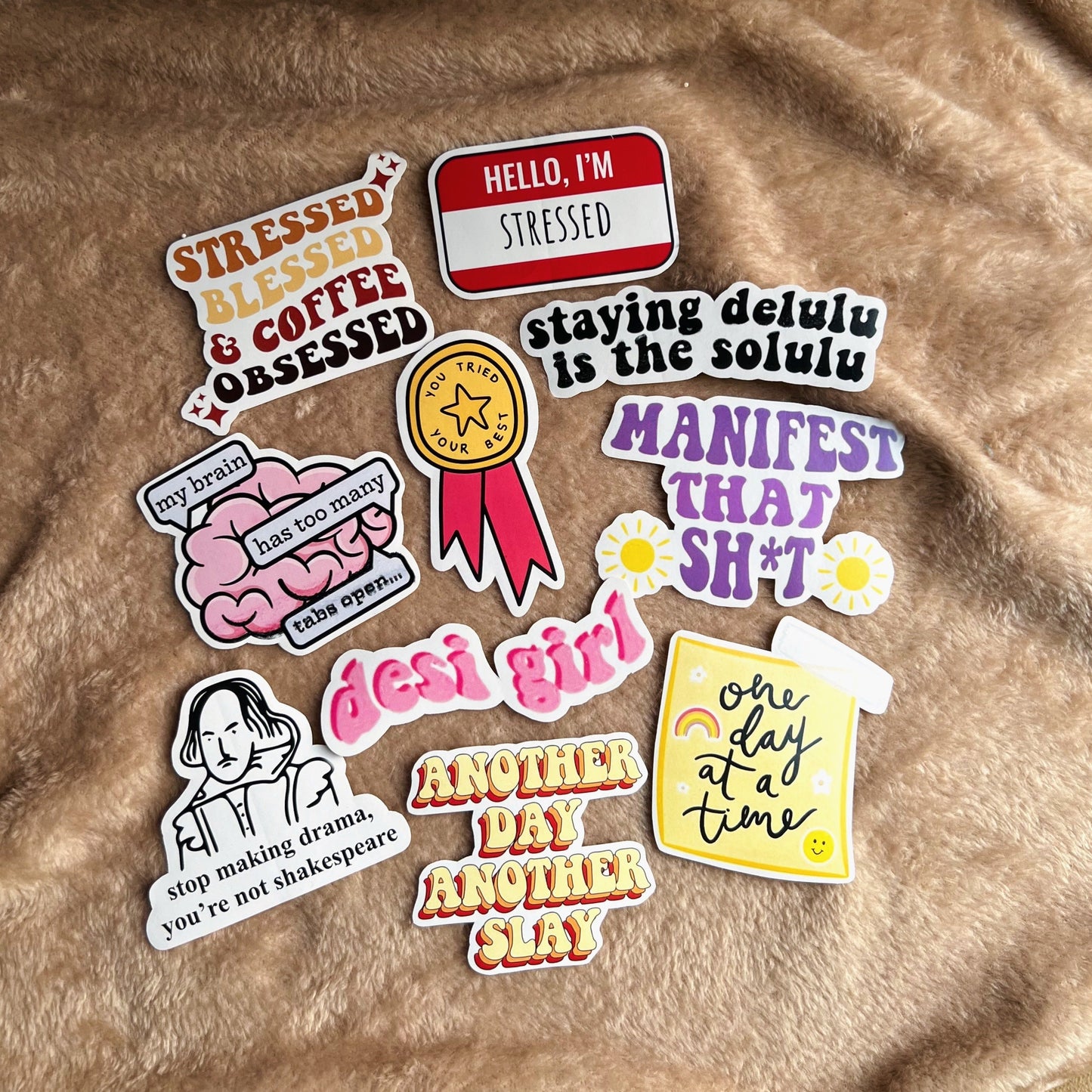 Delulu Sticker Set