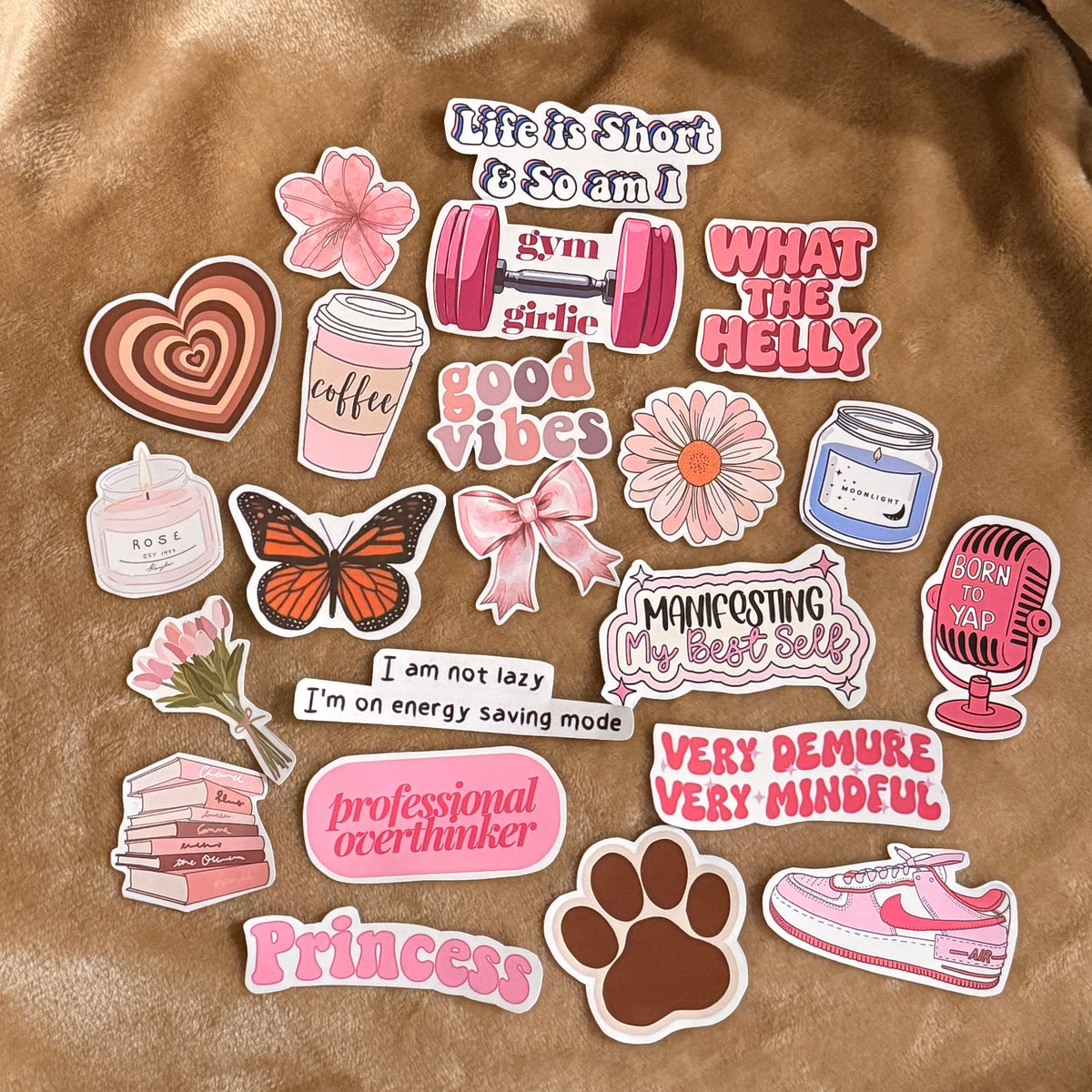 Princess Energy Sticker Set