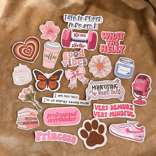 Princess Energy Sticker Set