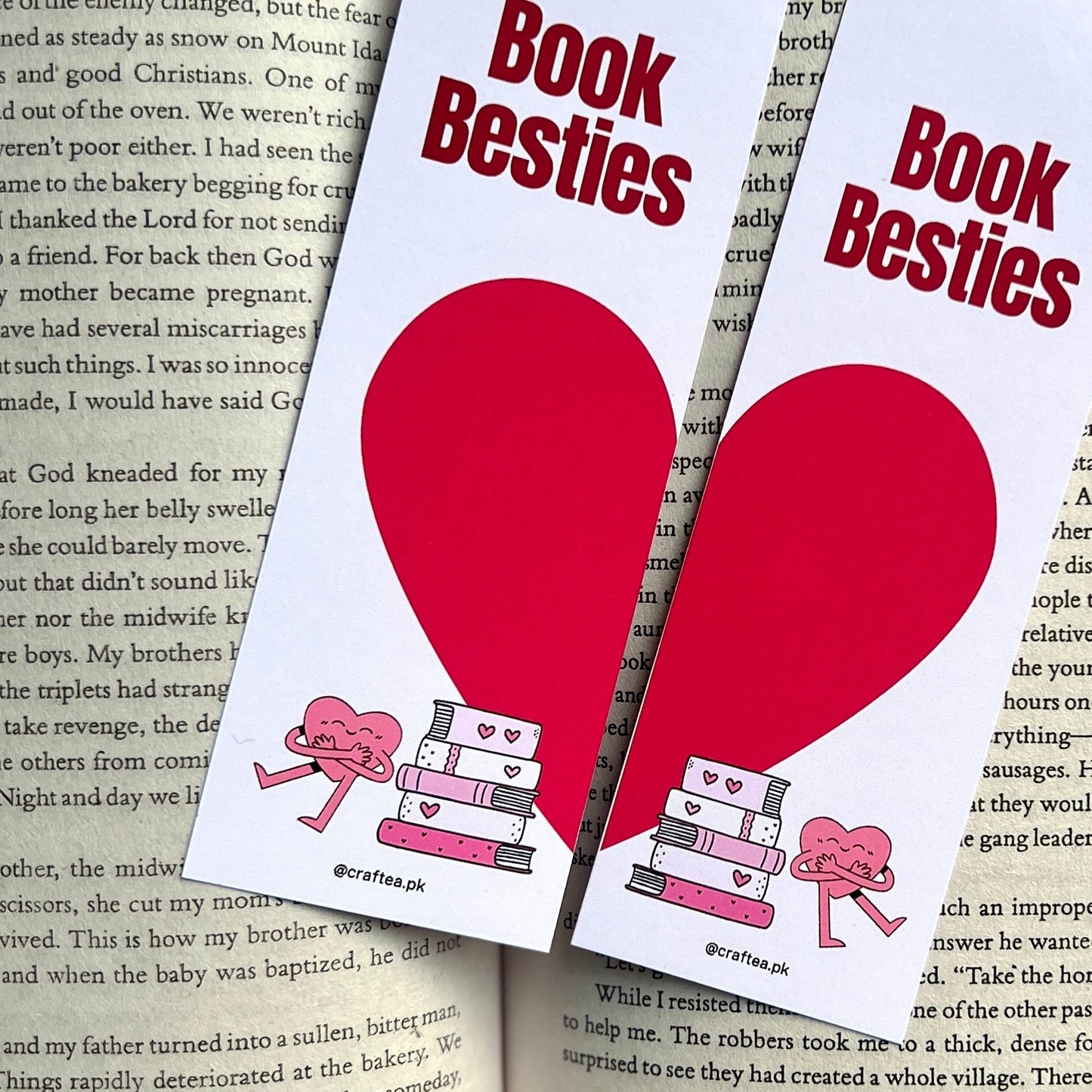 Book Besties Bookmark Set
