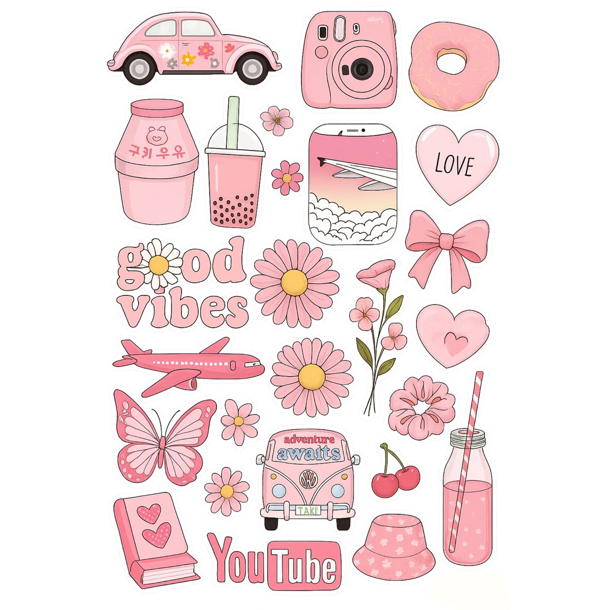 Pretty in Pink Sheet