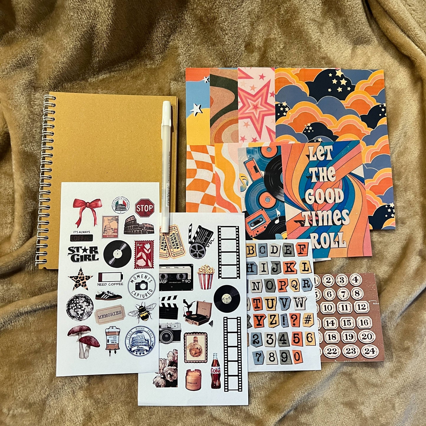 80's Throwback Journaling Kit