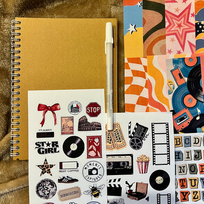 80's Throwback Journaling Kit