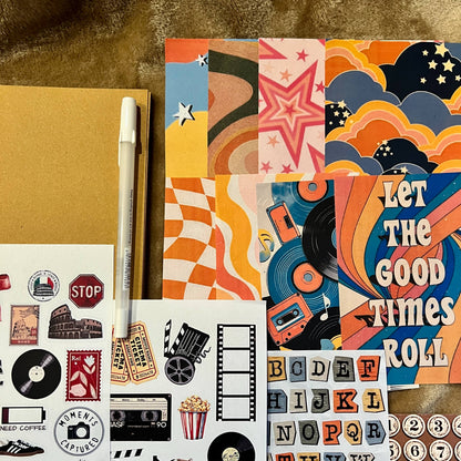 80's Throwback Journaling Kit