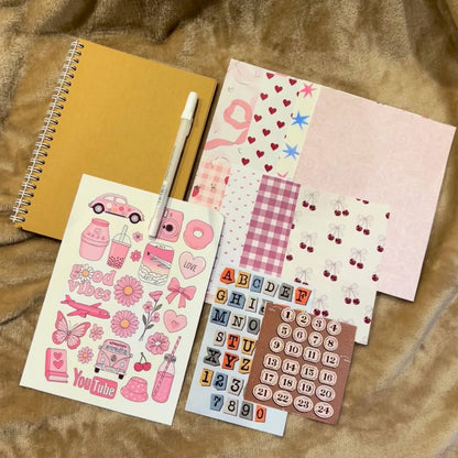 Pretty in Pink Journaling Kit