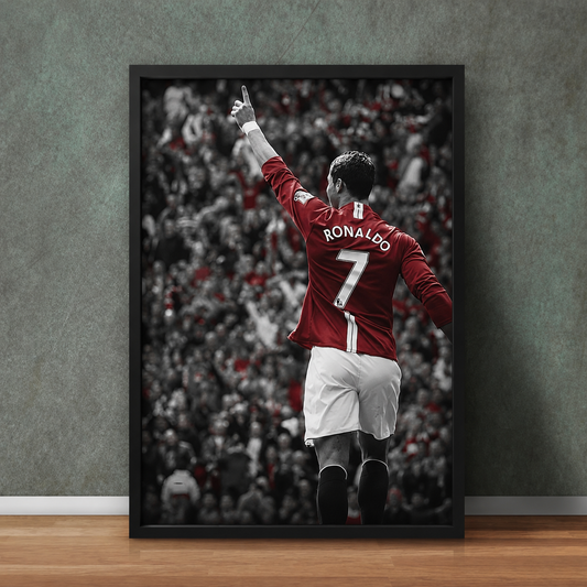 Cristiano Ronaldo Celebration Canvas Wall Art
