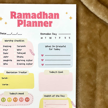 Ramadhan Planner