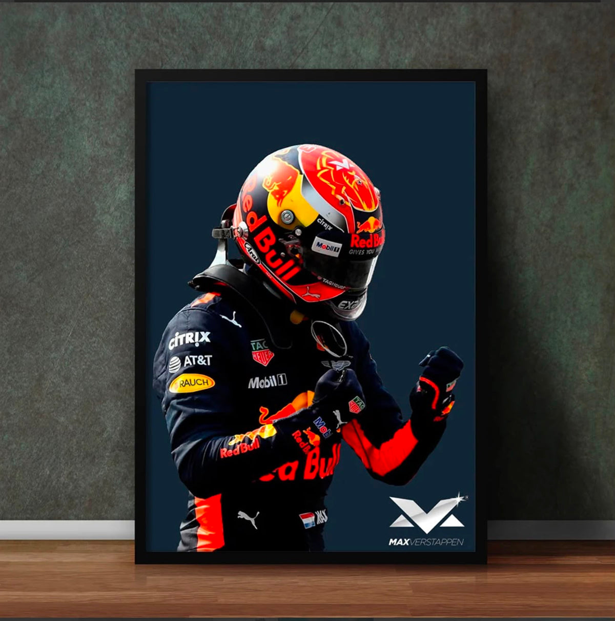 Max Verstappen Formula 1 Canvas Wall Art