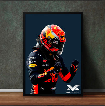 Max Verstappen Formula 1 Canvas Wall Art